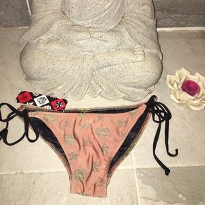 NWT ED HARDY Tiger Bikini Bottom